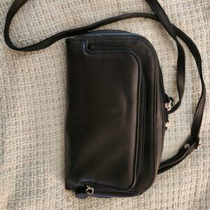 Small black purse clutch